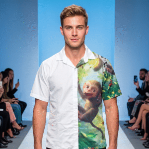 REF: C6  - CAMISA HOMBRE PINTADA MICO S